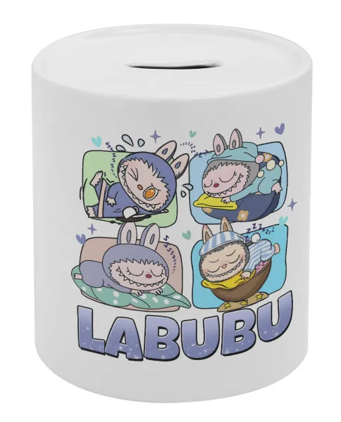 Labubu — Κουμπαράς πορσελάνης με τάπα