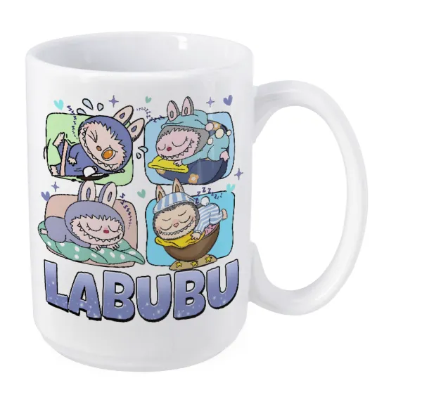 Labubu — Mega mug, ceramic, 450ml