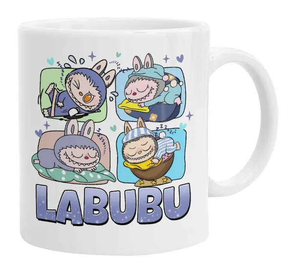 Labubu — Κούπα, κεραμική, 330ml