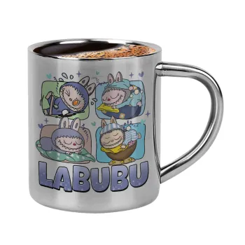 Labubu, Κουπάκι μεταλλικό διπλού τοιχώματος για espresso (220ml)