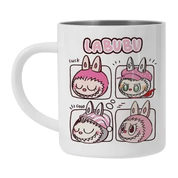 Labubu pink, Κούπα Ανοξείδωτη διπλού τοιχώματος 300ml
