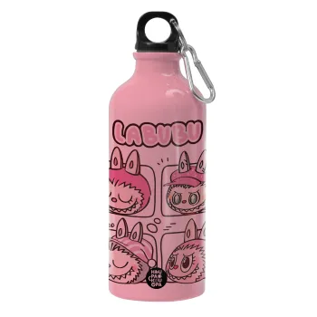 Labubu pink, Παγούρι νερού 600ml