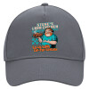 Ultimate Adult Hat Grey, (100% COTTON DRILL, ADULT, UNISEX, ONE SIZE)