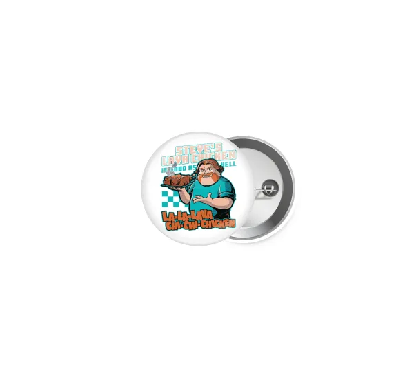 Steves Lava Chicken — Pin badge, 2.5cm
