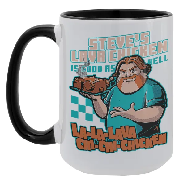 Steves Lava Chicken — Mega 15oz Μαύρη
