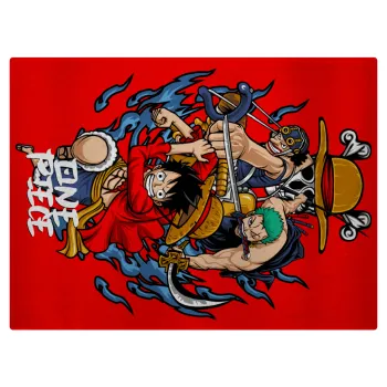 One Piece, Επιφάνεια κοπής γυάλινη (38x28cm)
