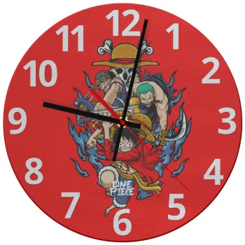 One Piece, Ρολόι τοίχου γυάλινο (30cm)