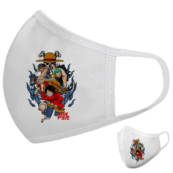 One Piece, Μάσκα υφασμάτινη υψηλής άνεσης παιδική (Δώρο πλαστική θήκη)