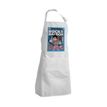 Rocky Balboa, Adult Chef Apron (with sliders and 2 pockets)