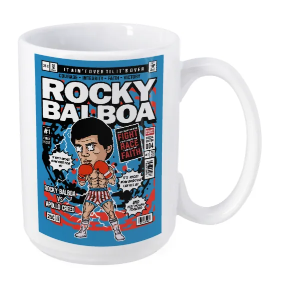 Rocky Balboa — Mega mug, ceramic, 450ml