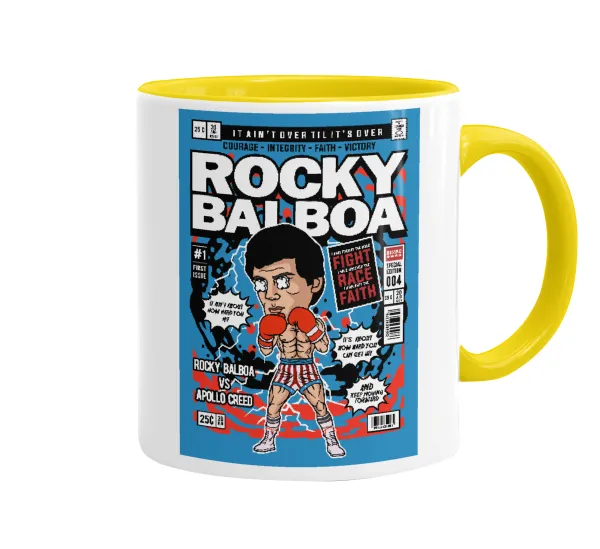 Rocky Balboa — Κεραμική Κίτρινη, 330ml