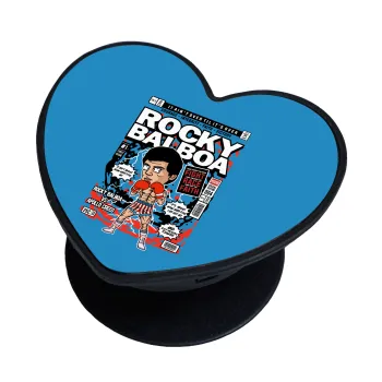 Rocky Balboa, Phone Holders Stand  καρδιά Μαύρο Βάση Στήριξης Κινητού στο Χέρι
