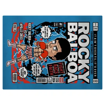 Rocky Balboa, Επιφάνεια κοπής γυάλινη (38x28cm)