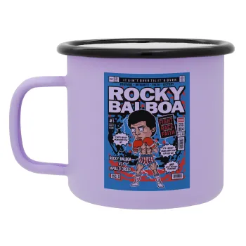 Rocky Balboa, Κούπα Μεταλλική εμαγιέ ΜΑΤ Light Pastel Purple 360ml