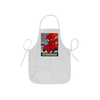 Spiderman kid, Ποδιά Σεφ ολόσωμη κοντή  Παιδική (44x62cm)