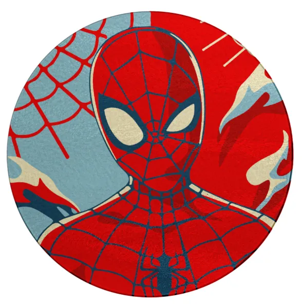 Spiderman kid — Επιφάνεια κοπής γυάλινη στρογγυλή (30cm)