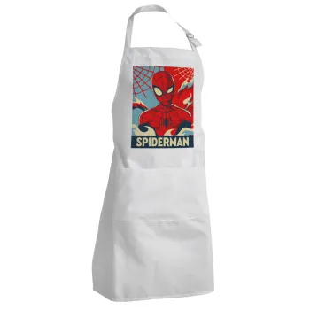 Spiderman kid, Ποδιά Σεφ Ολόσωμη Ενήλικων (με ρυθμιστικά και 2 τσέπες)