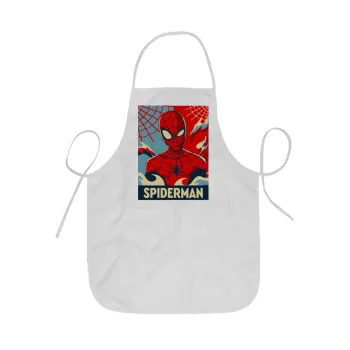 Spiderman kid, Ποδιά Σεφ ολόσωμη κοντή  Παιδική (44x62cm)