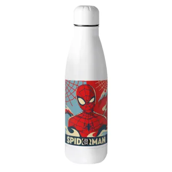 Spiderman kid, Μεταλλικό παγούρι θερμός (Stainless steel), 500ml