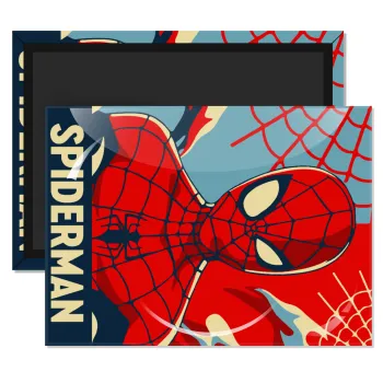 Spiderman kid, Ορθογώνιο μαγνητάκι ψυγείου διάστασης 9x6cm