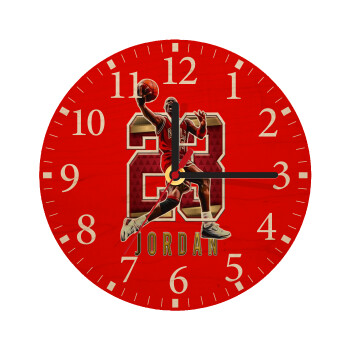 Jordan 23, Ρολόι τοίχου ξύλινο plywood (20cm)