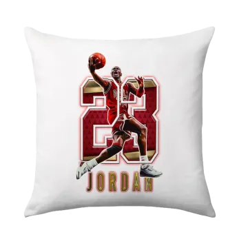 Jordan 23, Μαξιλάρι καναπέ 40x40cm περιέχεται το  γέμισμα