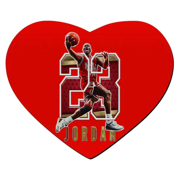 Jordan 23 — Mousepad καρδιά 23x20cm