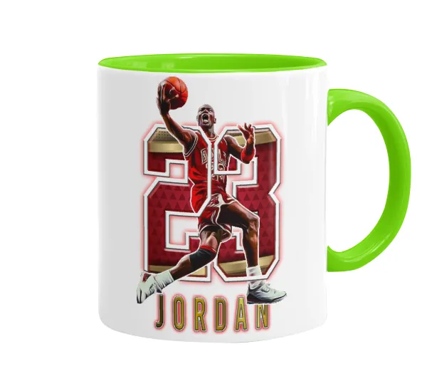 Jordan 23 — Κούπα χρωματιστή βεραμάν, κεραμική, 330ml