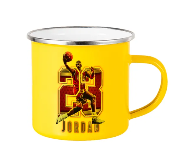 Jordan 23 — Κούπα Μεταλλική εμαγιέ Κίτρινη 360ml