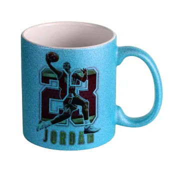 Jordan 23, Κούπα Σιέλ Glitter που γυαλίζει, κεραμική, 330ml