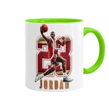 Jordan 23, Κούπα χρωματιστή βεραμάν, κεραμική, 330ml