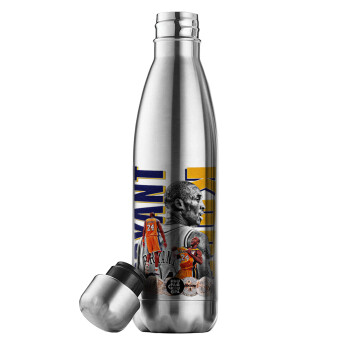 Kobe Bryant, Μεταλλικό παγούρι θερμός Inox (Stainless steel), διπλού τοιχώματος, 500ml