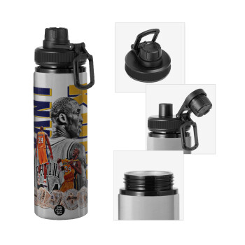 Kobe Bryant, Μεταλλικό παγούρι νερού με καπάκι ασφαλείας, αλουμινίου 850ml