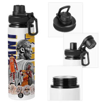 Kobe Bryant, Μεταλλικό παγούρι νερού με καπάκι ασφαλείας, αλουμινίου 850ml
