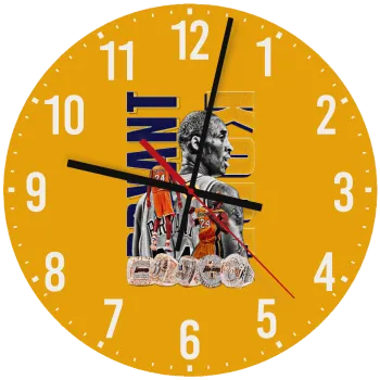 Kobe Bryant, Ρολόι τοίχου ξύλινο (30cm)