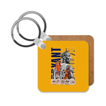 Kobe Bryant, Μπρελόκ Ξύλινο τετράγωνο MDF