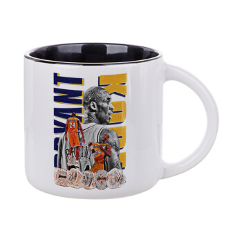 Kobe Bryant, Κούπα κεραμική 400ml Λευκή/Μαύρη
