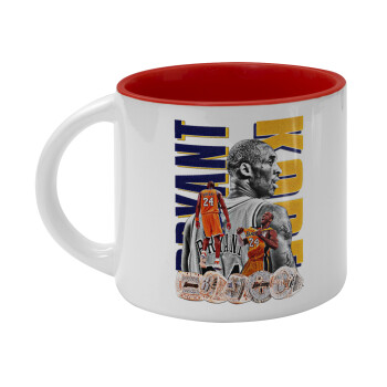 Kobe Bryant, Κούπα κεραμική 400ml Λευκή/Κόκκινη