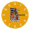 Wooden wall clock (20cm)