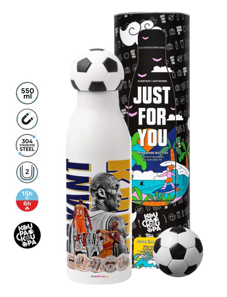 Kobe Bryant — Soccer Metal mug thermos, double wall, 550ml