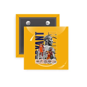 Kobe Bryant, Κονκάρδα παραμάνα τετράγωνη 5x5cm