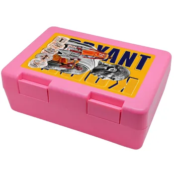 Kobe Bryant, Children's cookie container PINK 185x128x65mm (BPA free plastic)