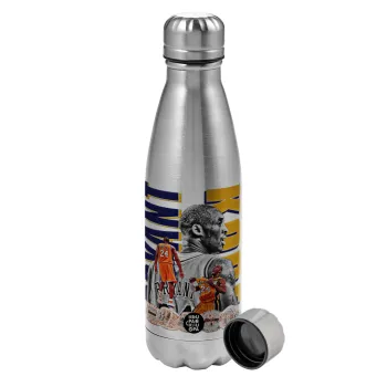 Kobe Bryant, Μεταλλικό παγούρι νερού, ανοξείδωτο ατσάλι, 750ml