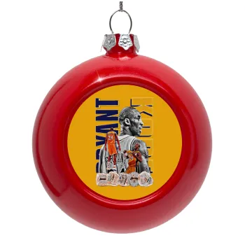 Kobe Bryant, Στολίδι Χριστουγεννιάτικη μπάλα δένδρου Κόκκινη 8cm