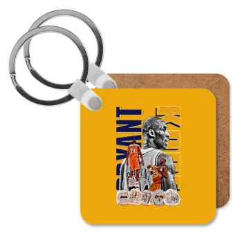 Kobe Bryant, Μπρελόκ Ξύλινο τετράγωνο MDF