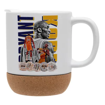 Kobe Bryant, Κούπα, κεραμική με βάση φελού και καπάκι (ΜΑΤ), 330ml