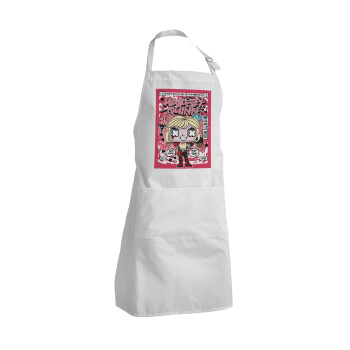 Harley Quinn (Χάρλεϊ Κουίν), Adult Chef Apron (with sliders and 2 pockets)