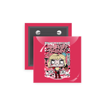 Harley Quinn (Χάρλεϊ Κουίν), Κονκάρδα παραμάνα τετράγωνη 5x5cm