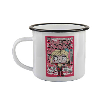 Harley Quinn (Χάρλεϊ Κουίν), Κούπα εμαγιέ με μαύρο χείλος 360ml