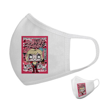 Harley Quinn (Χάρλεϊ Κουίν), Μάσκα υφασμάτινη υψηλής άνεσης παιδική (Δώρο πλαστική θήκη)